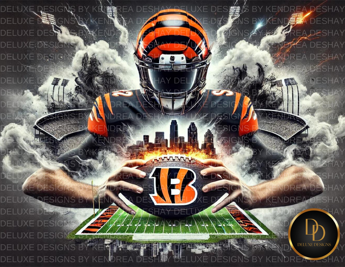 Ultimate NFL Team AI Art Bundle: 32 Vibrant Cityscape Football Player ...