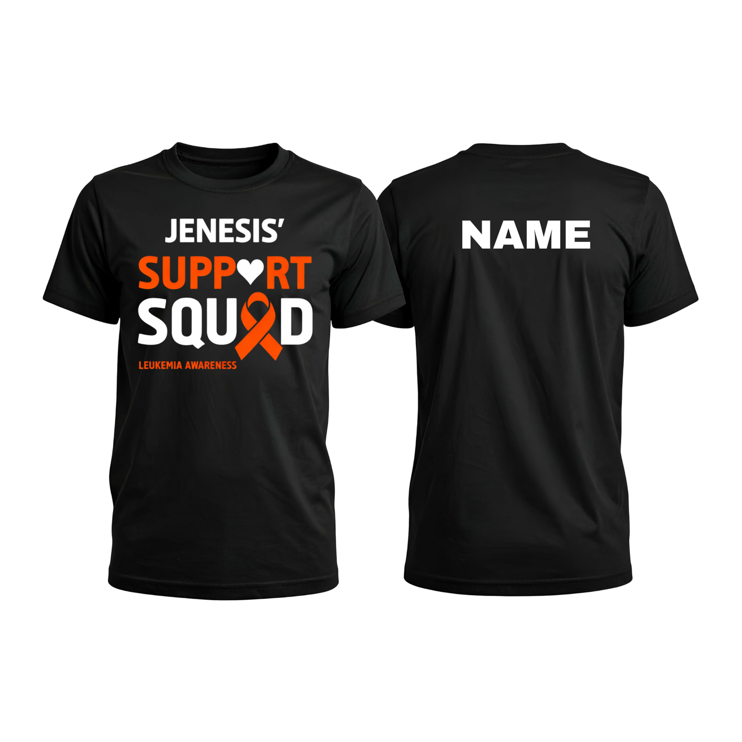 Jenesis Support Squad Shirt – Leukemia Awareness
