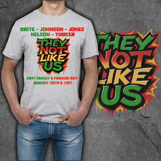 Crite-Johnson-Jones-Nelson-Tucker Family & Friends Day T-Shirts